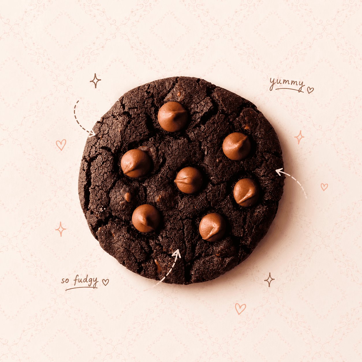 Double Chocolate Cookies